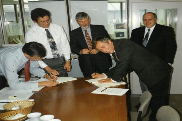 Management Buy Out Signing